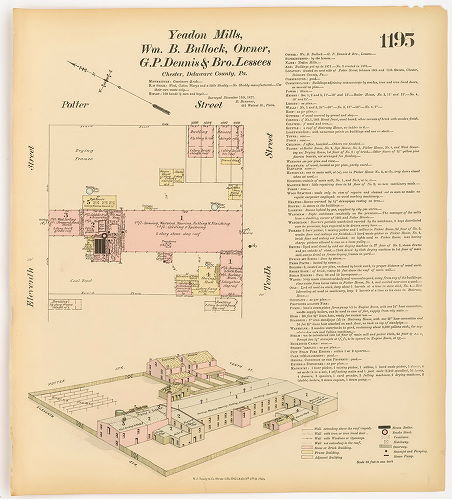Yeadon Mills, Hexamer General Surveys, Volume 13