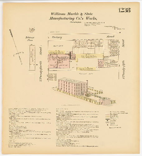 Williams Marble & Slate Manufacturing Co.'s Works, Hexamer General Surveys, Volume 13