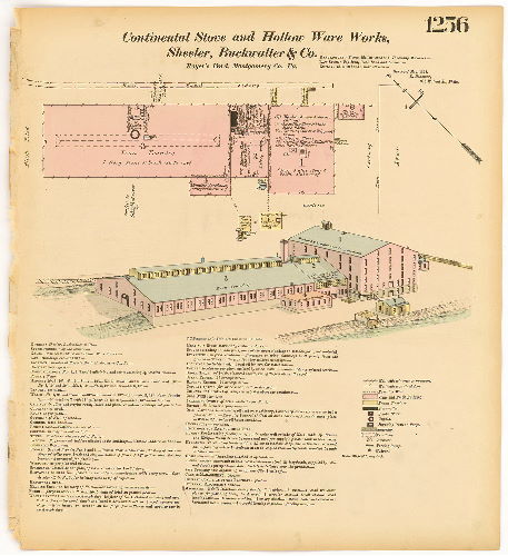 Continental Stove and Hollow Ware Works, Hexamer General Surveys, Volume 14