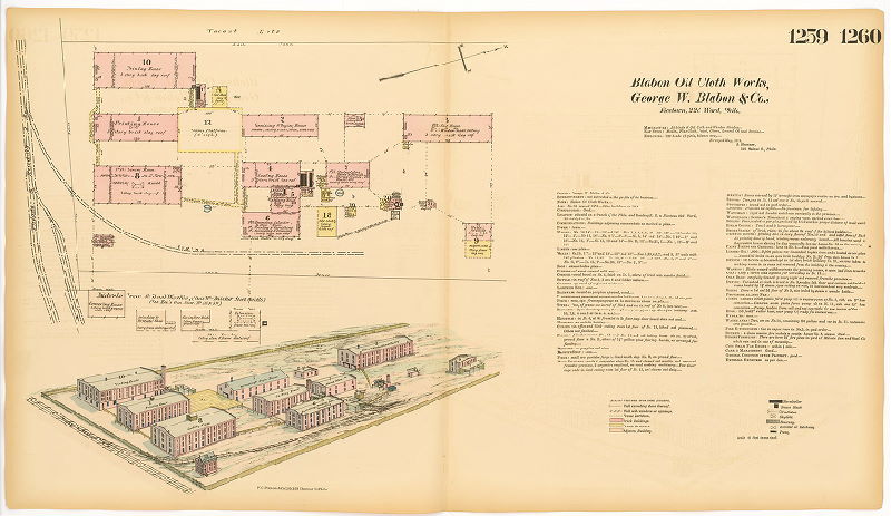 Blabon Oil Cloth Works, Hexamer General Surveys, Volume 14