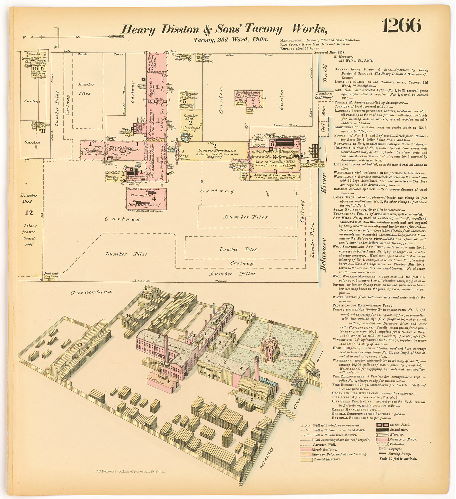 Disston, Henry & Son's Tacony Works, Hexamer General Surveys, Volume 14