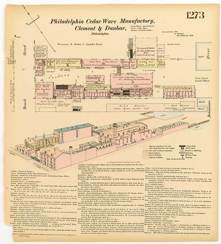 Philadelphia Cedar Ware Manufactory, Hexamer General Surveys, Volume 14