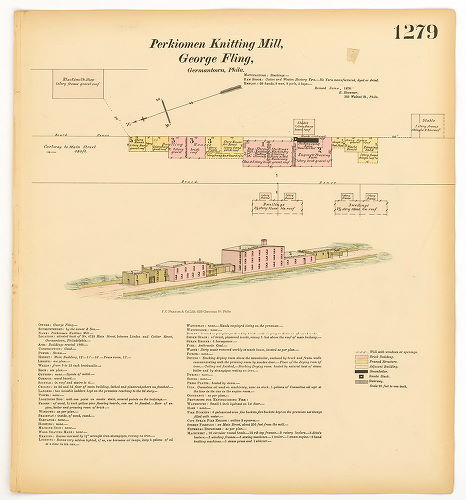 Perkiomen Knitting Mill, Hexamer General Surveys, Volume 14