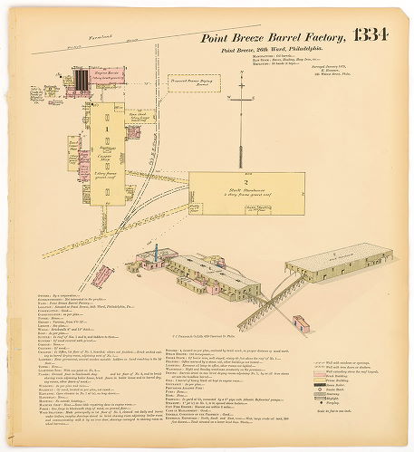 Point Breeze Barrel Factory , Hexamer General Surveys, Volume 14