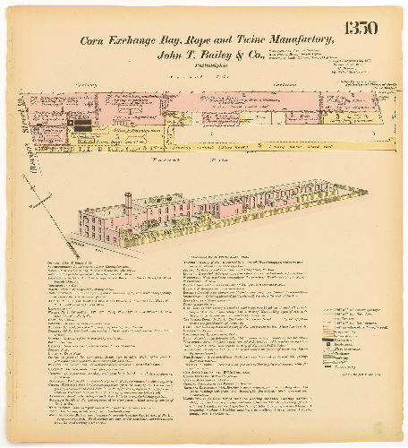 Corn Exchange Bag, Rope and Twine Manufactory, Hexamer General Surveys, Volume 14