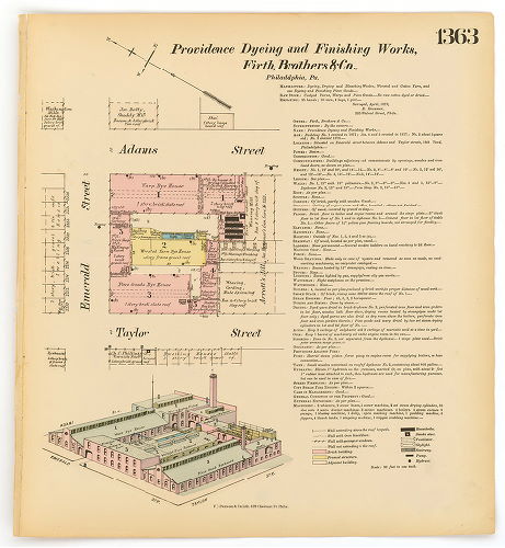Providence Dyeing and Finishing Works, Hexamer General Surveys, Volume 15