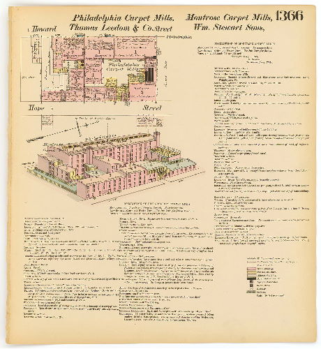 Philadelphia Carpet Mills, Hexamer General Surveys, Volume 15
