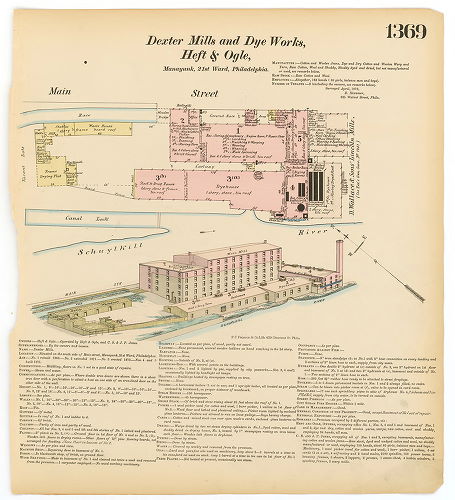 Dexter Mills and Dye Works, Hexamer General Surveys, Volume 15