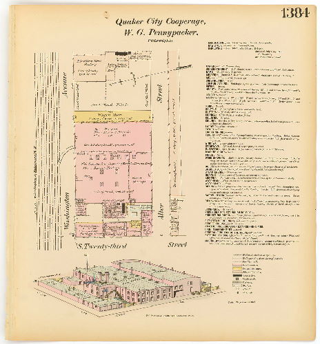 Quaker City Cooperage, Hexamer General Surveys, Volume 15