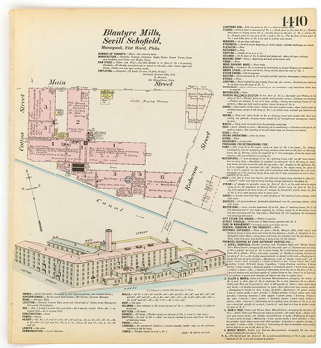 Blantyre Mills, Hexamer General Surveys, Volume 15