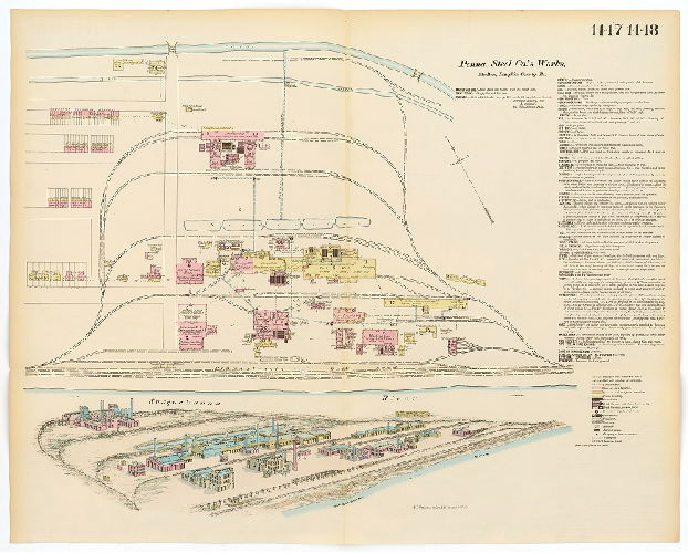 Pennsylvania Steel Co.'s Works, Hexamer General Surveys, Volume 15