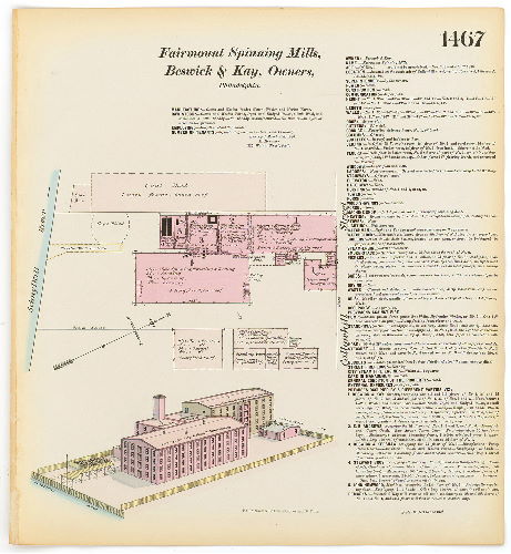 Fairmount Spinning Mills, Hexamer General Surveys, Volume 16