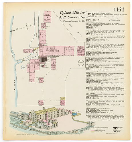Upland Mill No. 1, Hexamer General Surveys, Volume 16