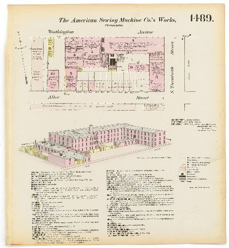 American Sewing Machine Co. Works, Hexamer General Surveys, Volume 16