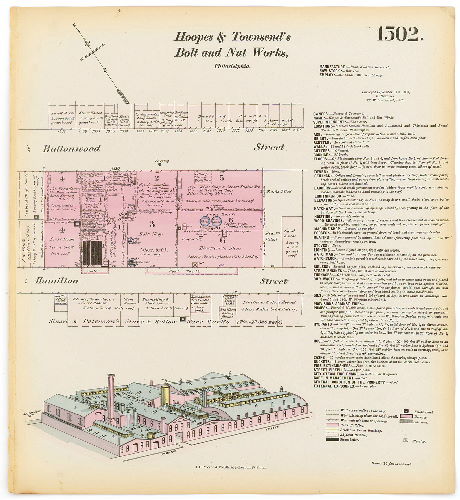 Hoopes & Townsend's Bolt and Nut Works, Hexamer General Surveys, Volume 16