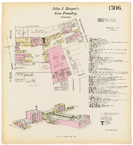 John J. Roeper's Iron Foundry, Hexamer General Surveys, Volume 16