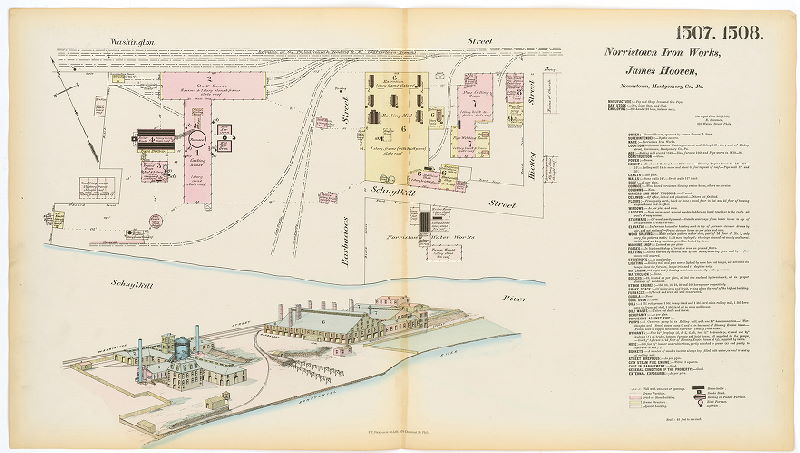 Norristown Iron Works, Hexamer General Surveys, Volume 16