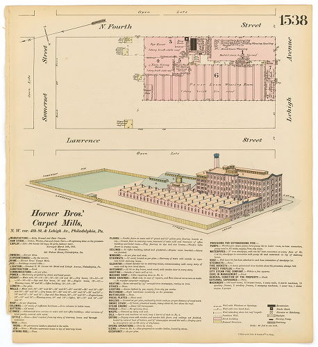 Horner Brothers' Carpet Mills, Hexamer General Surveys, Volume 16