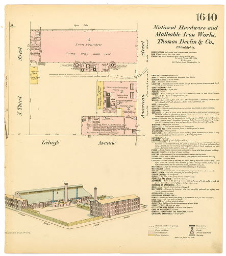 National Hardware and Malleable Iron Works, Hexamer General Surveys, Volume 17