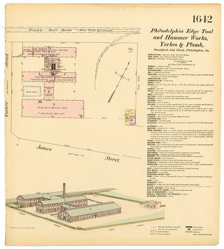 Philadelphia Edge Tool and Hammer Works, Hexamer General Surveys, Volume 17