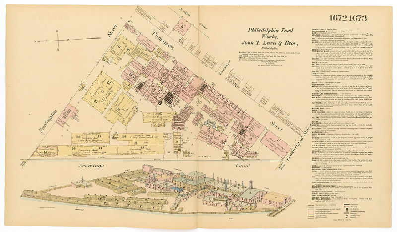 Philadelphia Lead Works, Hexamer General Surveys, Volume 18