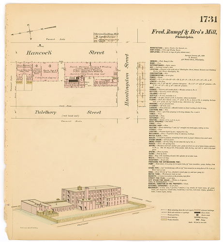 Fred Rumpf & Bro.'s Mill, Hexamer General Surveys, Volume 18