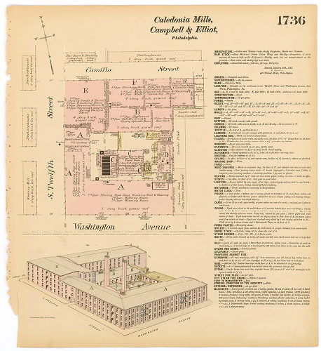 Caledonia Mills, Hexamer General Surveys, Volume 18