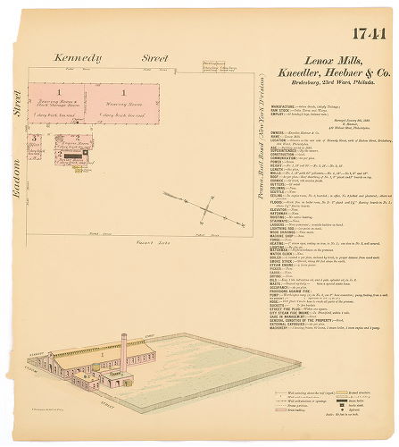 Lenox Mills, Hexamer General Surveys, Volume 18