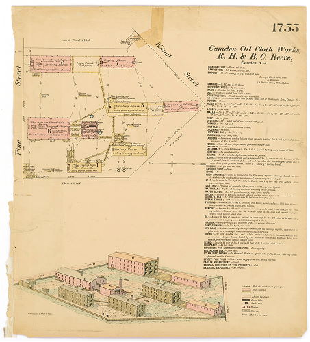 Camden Oil Cloth Works, Hexamer General Surveys, Volume 18