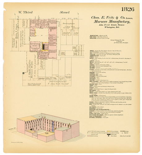 Chas. E. Fritz & Co. Morocco Manufactory, Hexamer General Surveys, Volume 19