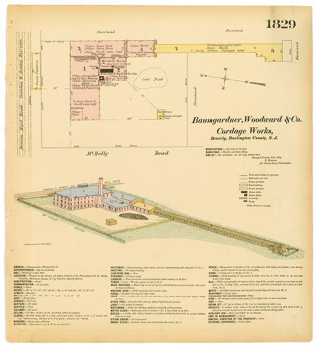 Baumgardner, Woodward & Co. Cordage Works, Hexamer General Surveys, Volume 19