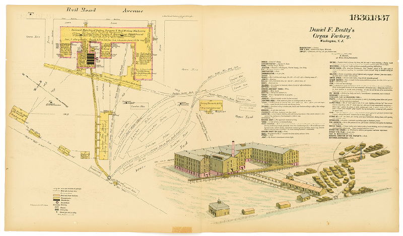 Beatty's Organ Factory, Hexamer General Surveys, Volume 19