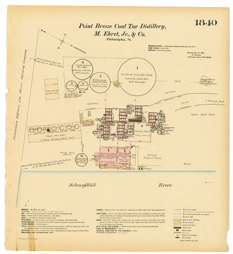 Point Breeze Coal Tar Distillery, Hexamer General Surveys, Volume 19