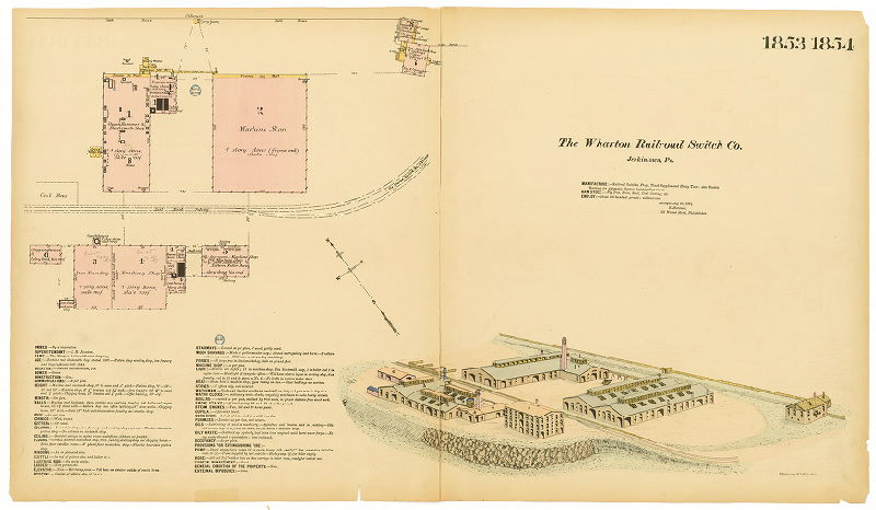 Wharton Railroad Switch Co., Hexamer General Surveys, Volume 19