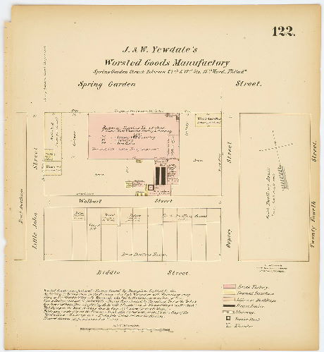 J.& W. Yewdale's Worsted Goods Manufactory, Hexamer General Surveys, Volume 2
