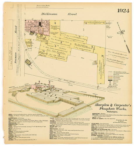Sharpless & Carpenter's Phosphate Works; Sharpless & Carpenter's Phosphate Works, Hexamer General Surveys, Volume 20