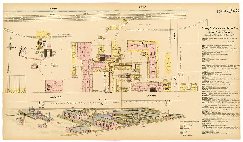 Lehigh Zinc and Iron Co., Ltd., Works, Hexamer General Surveys, Volume 20