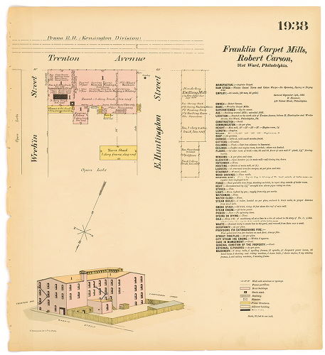 Franklin Carpet Mills, Robert Carson., Hexamer General Surveys, Volume 20