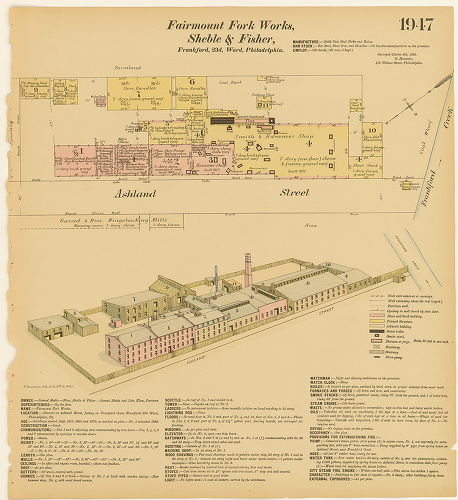 Fairmount Fork Works, Sheble and Fisher, Hexamer General Surveys, Volume 20