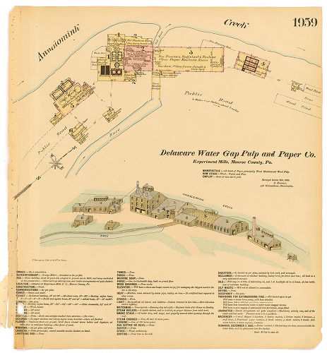 Delaware Water Gap Pulp and Paper Co., Hexamer General Surveys, Volume 21
