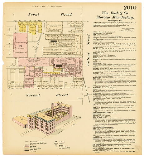 Wm. Bush & Co., Morocco Manufactory, Hexamer General Surveys, Volume 21