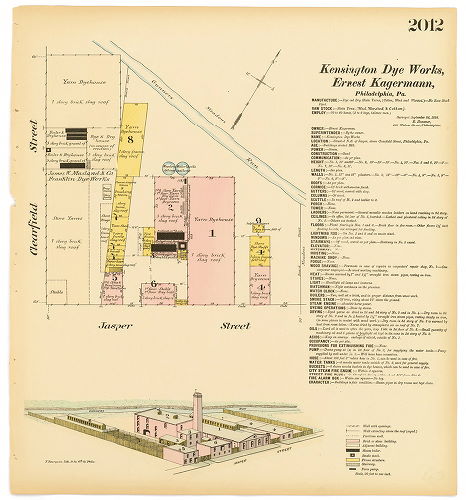 Kensington Dye Works, Hexamer General Surveys, Volume 21