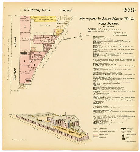 Pennsylvania Lawn Mower Works, Hexamer General Surveys, Volume 21
