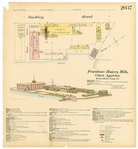 Providence Hosiery Mills, Hexamer General Surveys, Volume 21