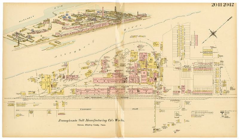 Pennsylvania Salt Manufacturing Co.'s Works, Hexamer General Surveys, Volume 21