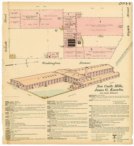 New Castle Mills, Hexamer General Surveys, Volume 21