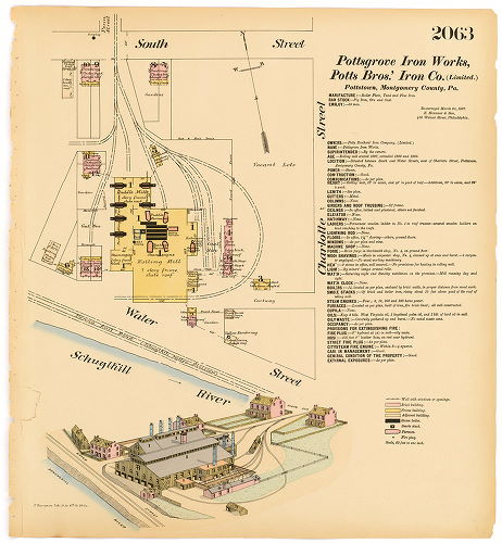 Pottsgrove Iron Works, Hexamer General Surveys, Volume 22