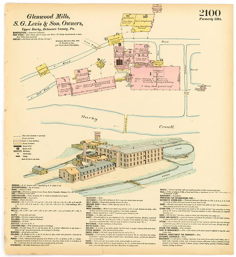 Glenwood Mills, S. G. Levis & Son, Hexamer General Surveys, Volume 22