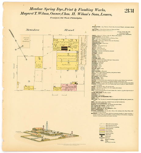 Meadow Spring Dye, Print and Finishing Works, Hexamer General Surveys, Volume 22