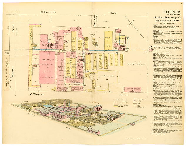 Baeder, Adamson & Co., Riverside Glue Works, Hexamer General Surveys, Volume 22